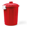 Bidoncino Veca BD001 0080 coperchio a clip Rosso