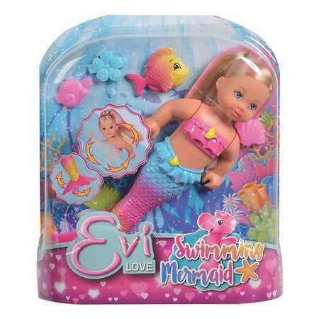 Bambola Simba 105733318 EVI LOVE Swimming Mermaid