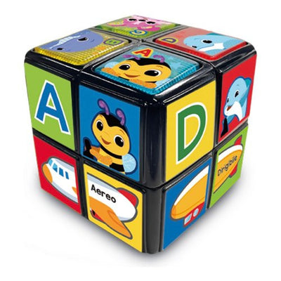 Prime attività VTech Electronics 80 558407 BABY Cubo Gira e Impara