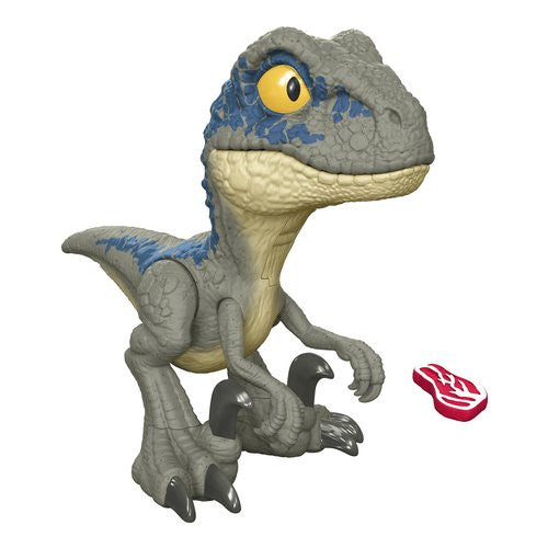 Velociraptor Blue Mega Roar Mattel HVB44 JURASSIC WORLD