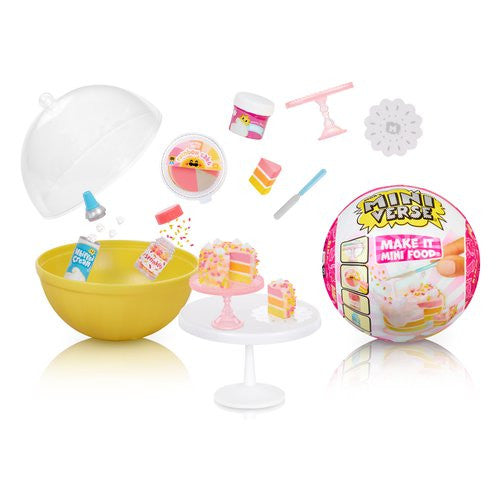 Playset Make It Mini Food Diner S3 Mga 533306 MINIVERSE Assortito