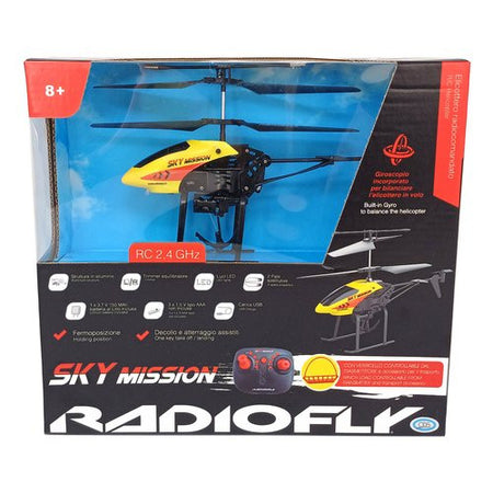 Elicottero Ods 40318 RADIOFLY Radiocomandato Sky Mission 6F 2,4 GHz