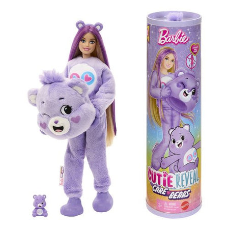 Bambola Mattel JCN94 BARBIE Cutie Reveal Care Bears Assortito