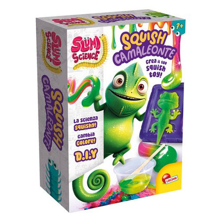 Slime Lisciani 110971 SLUMI SCIENCE Squish Camaleonte