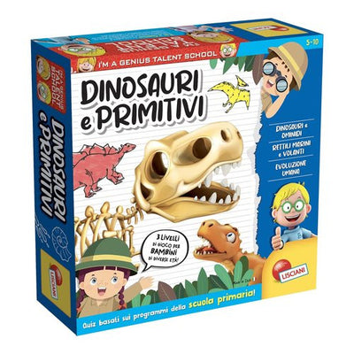 Gioco educativo Lisciani 100507 I'M A GENIUS Dinosauri e Primitivi