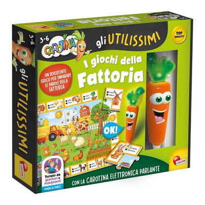 Gioco educativo Lisciani 107858 CAROTINA UTILISSIMI Penna parlante Gio