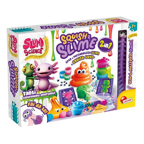 Slime Lisciani 110360 SLUMI SCIENCE Squish 2 in 1