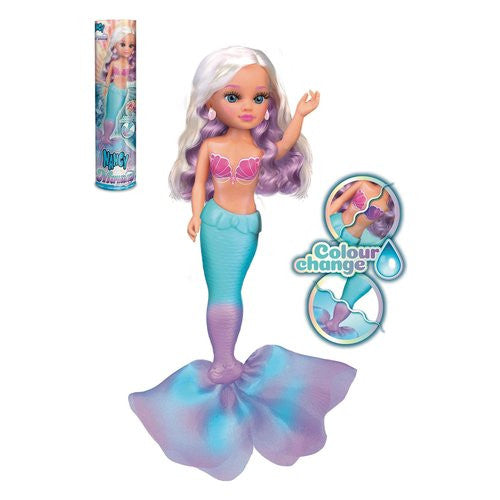 Bambola Famosa NAC86000 NANCY Sirena Magic Colour