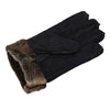 Gloves - Guanti Donna Testa di Moro in vero montone Shearling - Pelo Marrone