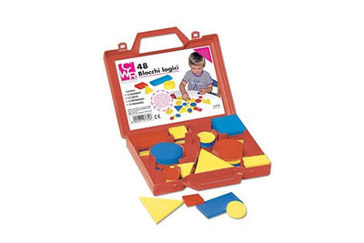 Blocchi logici valigetta 48pz