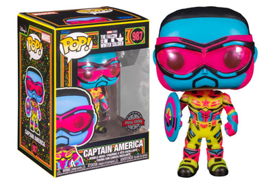 Funko Pop Marvel Falcon e Winter Soldier Captain America