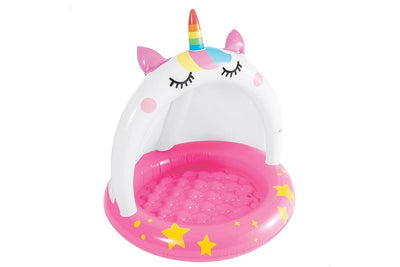 Baby Piscina con cappottina Unicorno