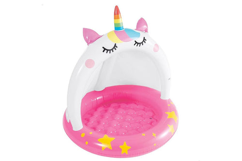 Baby Piscina con cappottina Unicorno