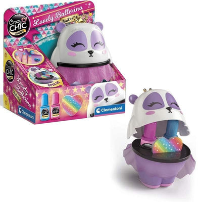 Crazy Chic Lovely Ballerina Nail Art