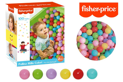 Fisher Price Palline Mille Colori 100 pezzi