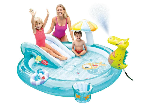 Play Center Alligatore con Spruzzo