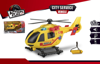 Elicottero Emergenza grande luci e suoni
