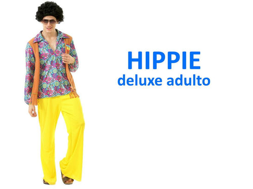 Hippie deluxe costume adulto Topwell