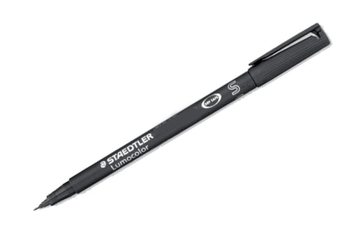 Penna lumocolor S nero 0.4mm 10 pezzi Staedtler