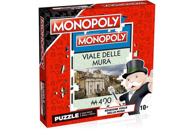 Puzzle 1000pz Monopoly Bergamo Viale delle Mura