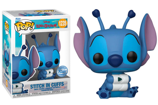 Funko Pop Disney Stitch in cuffs 1235