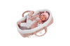 Reborn Morbido Mimi 42cm Culla Rosa