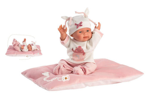 Reborn Vinile Bebita 26cm con Cuscino