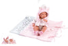 Reborn Vinile Nica 40cm con Fasciatoio Rosa