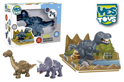 Friends Dinosauri Magnetici 3 assortiti Yes Toys
