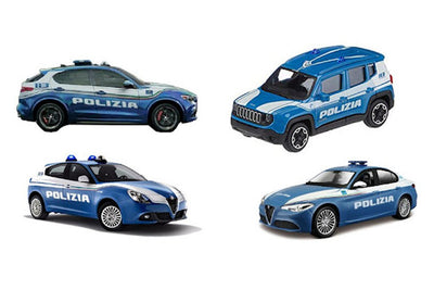 BBurago Auto Polizia assortite 1:43