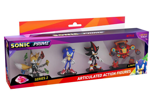 Sonic Prime Pack 4 personaggi articolati