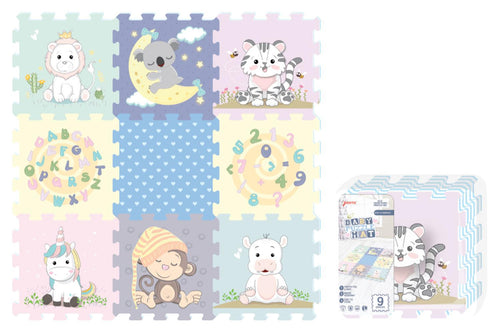Tappeto Puzzle Educational Animal 92x92