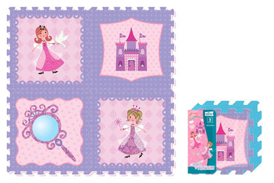 Tappeto Puzzle Fatine Princess 95x95