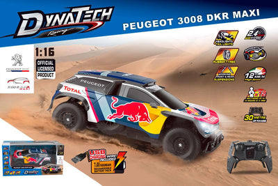 Peugeot 3008 DKR R/C 1:16 con Pack