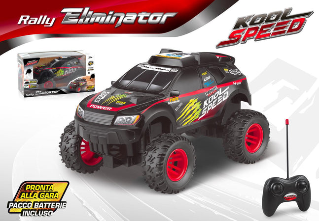 Auto Rally R/C 1:16 con Pack