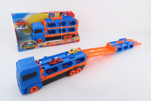 Bisarca e Pista Lanciatore 2in1 con 2 Auto
