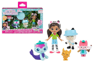 Gabby pack 4 personaggi e accessori