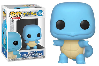 Funko Pop Games Pokemon Squirtle 504