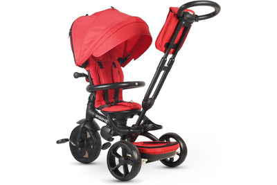 Triciclo Prime con Maniglione Reversibile Rosso