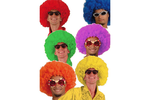 Parrucca Afro riccia assortita