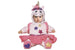 Costume Tenero Unicorno Superbaby 6-9mesi