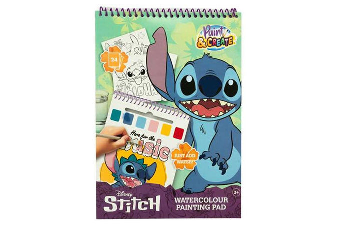 Blocco Coloring e Acquerelli Stitch