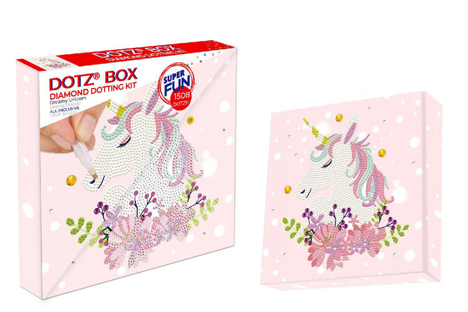 Diamond Dotz Box Dreamy Unicorn