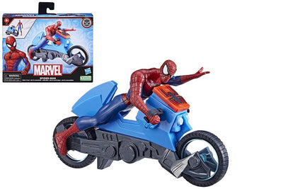 Spider-Man con Motocicletta
