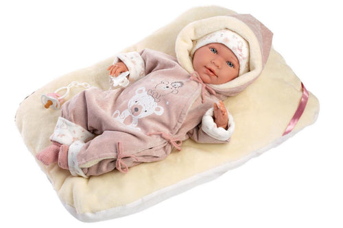 Reborn Morbido Lala 42cm con Cuscino