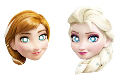 Mascherina Frozen busta 6pz ass.te