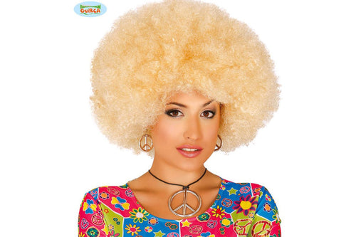 Parrucca Afro extra bionda