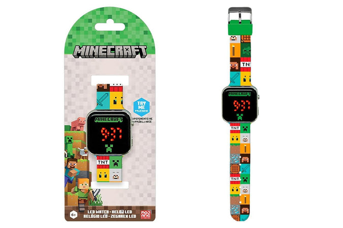 Minecraft Orologio Led