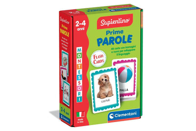 Sapientino Montessori Flashcards Prime Parole
