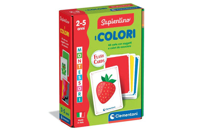 Sapientino Montessori Flashcards I Colori
